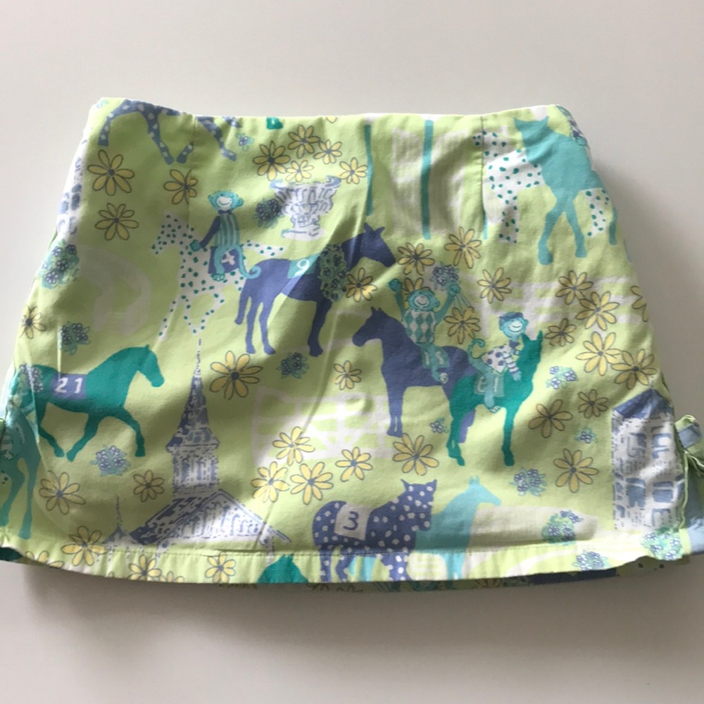 Lilly Pulitzer race day skirt! Sz 6